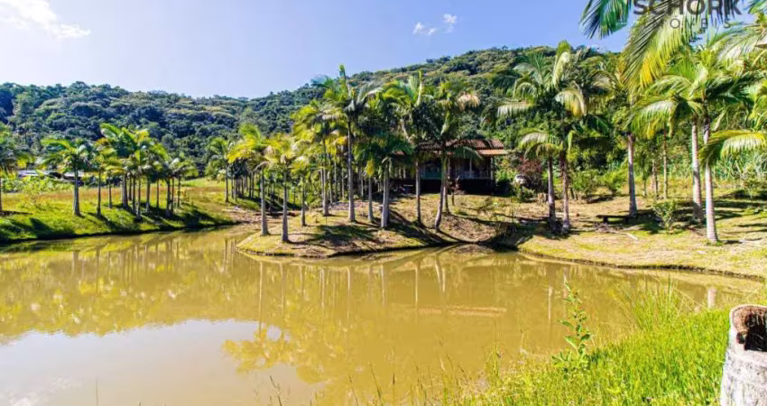 Sítio com 2 dormitórios à venda, 25080 m² por r$ 700.000,00 - campinha - massaranduba/sc