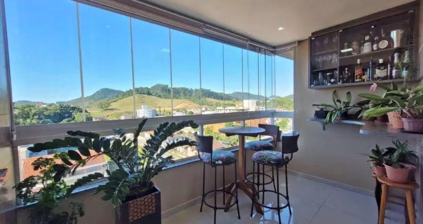 Apartamento com 3 dormitórios à venda, 108 m² por r$ 699.000,00 - tapajós - indaial/sc