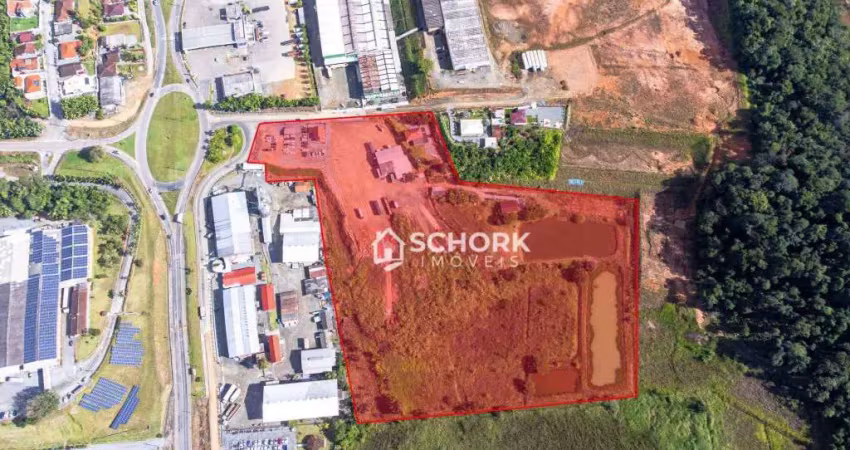 Terreno à venda, 49113 m² por r$ 5.900.000,00 - industrial - massaranduba/sc