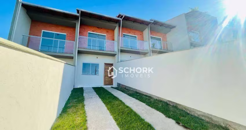 Sobrado com 2 dormitórios à venda, 70 m² por r$ 350.000,00 - badenfurt - blumenau/sc