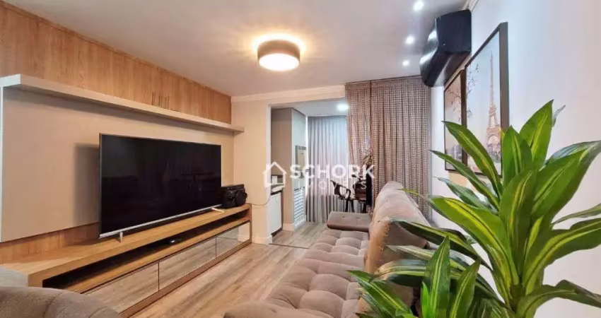 Apartamento com 2 dormitórios à venda, 68 m² por r$ 450.000,00 - tapajós - indaial/sc