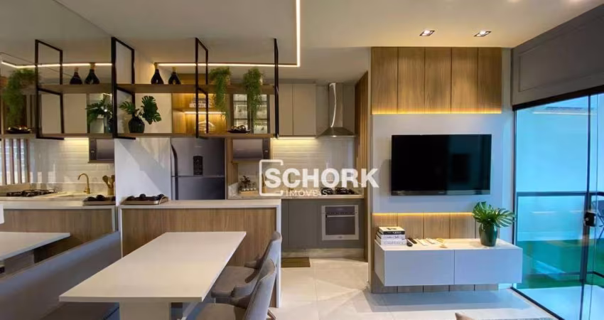 Apartamento com 2 dormitórios à venda, 46 m² por R$ 296.496,50 - Itoupavazinha - Blumenau/SC