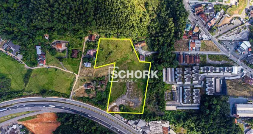 Terreno à venda, 20000 m² por r$ 16.000.000,00 - fortaleza - blumenau/sc