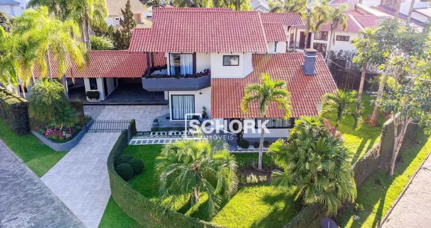 Casa com 4 dormitórios à venda, 312 m² por r$ 3.500.000,00 - itoupava seca - blumenau/sc