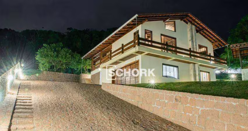 Casa com 4 dormitórios à venda, 383 m² por R$ 1.900.000,00 - Pomeranos - Timbó/SC