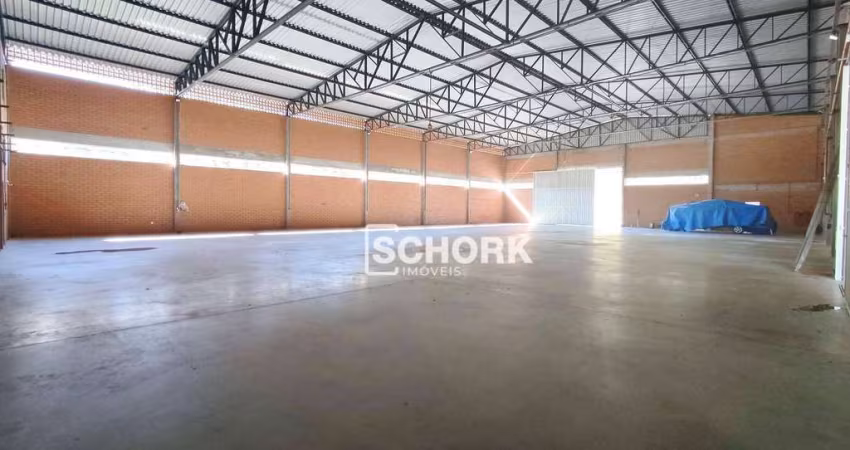 Galpão para alugar, 1370 m² por R$ 28.000,00/mês - Fortaleza Alta - Blumenau/SC