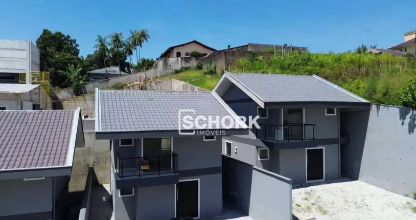 Casa com 3 dormitórios à venda, 103 m² por r$ 490.000,00 - fortaleza - blumenau/sc