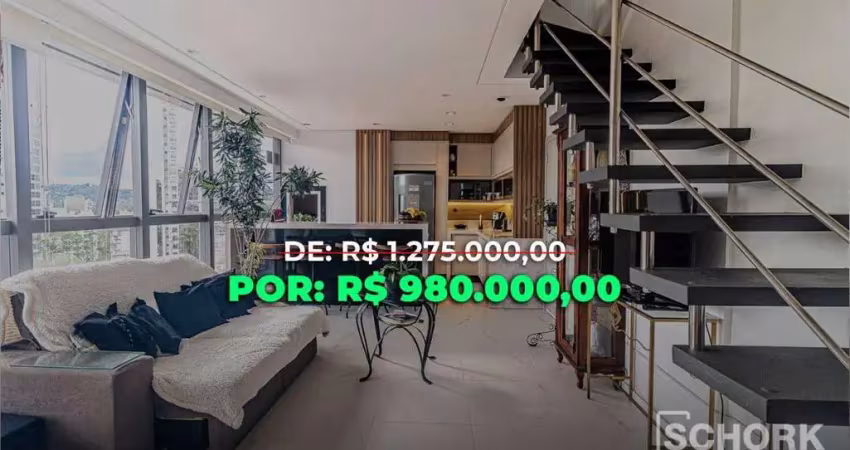 Apartamento com 2 dormitórios à venda, 83 m² por r$ 980.000,00 - victor konder - blumenau/sc