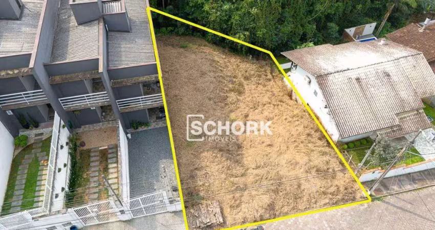Terreno à venda, 351 m² por r$ 235.000,00 - itoupava central - blumenau/sc