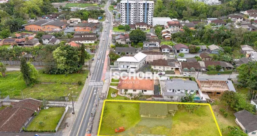 Terreno à venda, 1010 m² por r$ 1.050.000,00 - itoupava central - blumenau/sc