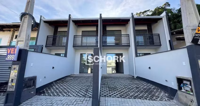 Sobrado com 2 dormitórios à venda, 75 m² por r$ 355.000,00 - testo salto - blumenau/sc