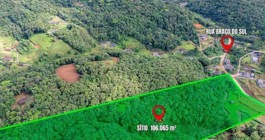 Sítio com 3 dormitórios à venda, 106065 m² por r$ 3.000.000,00 - vila itoupava - blumenau/sc