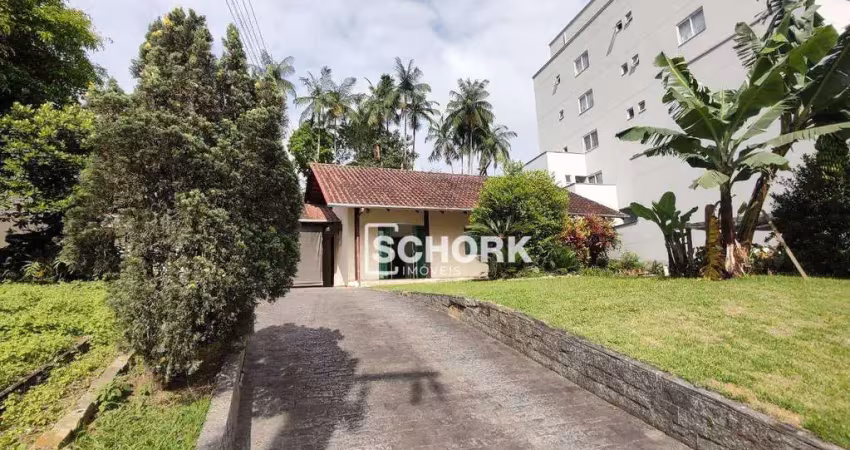 Casa com 3 dormitórios para alugar, 90 m² por r$ 5.000,00/mês - asilo - blumenau/sc