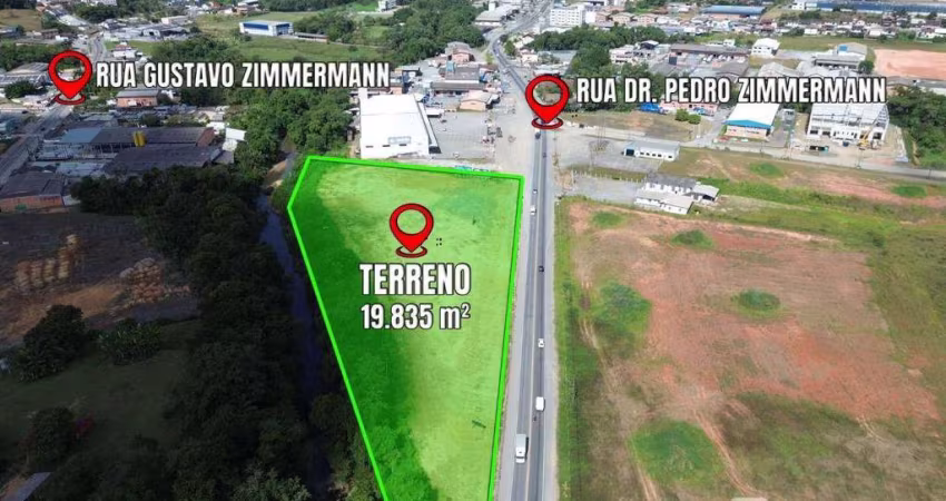 Terreno à venda, 19835 m² por R$ 12.600.000,00 - Itoupava Central - Blumenau/SC