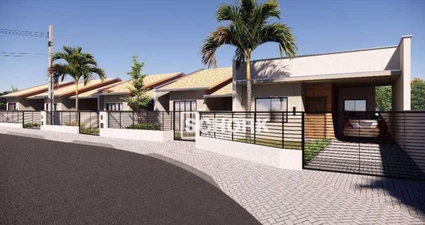 Casa com 2 dormitórios à venda, 97 m² por R$ 439.000,00 - Dos Estados - Timbó/SC