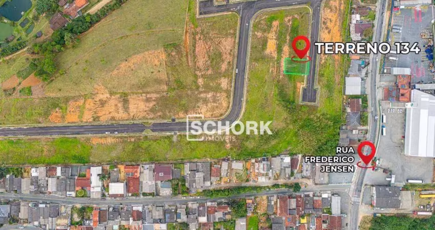 Terreno à venda, 465 m² por r$ 300.000,00 - itoupavazinha - blumenau/sc