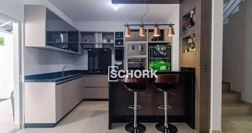 Casa com 3 dormitórios à venda, 116 m² por r$ 650.000,00 - itoupava central - blumenau/sc