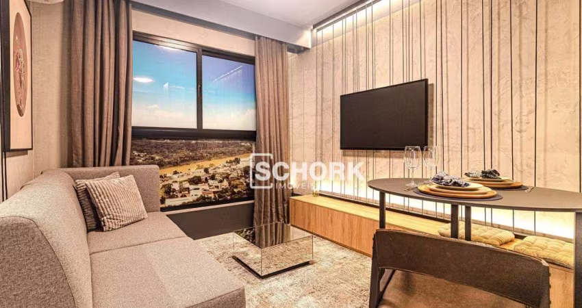 Apartamento com 1 dormitório à venda, 31 m² por R$ 261.000,00 - Vorstadt - Blumenau/SC