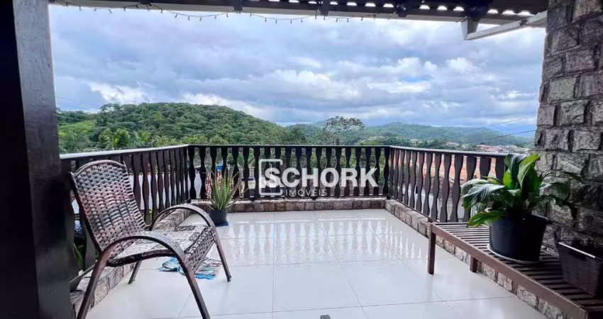 Casa com 4 dormitórios à venda, 241 m² por r$ 500.000,00 - fortaleza alta - blumenau/sc