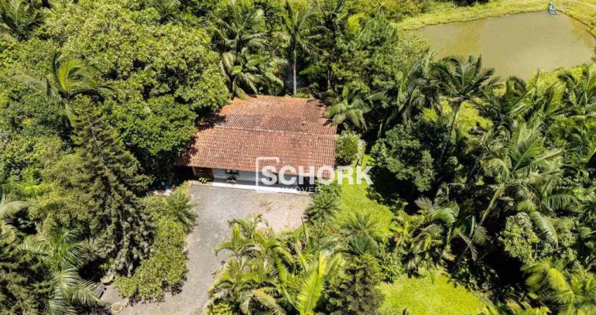 Sítio com 2 dormitórios à venda, 55000 m² por R$ 850.000,00 - Dona Clara - Timbó/SC