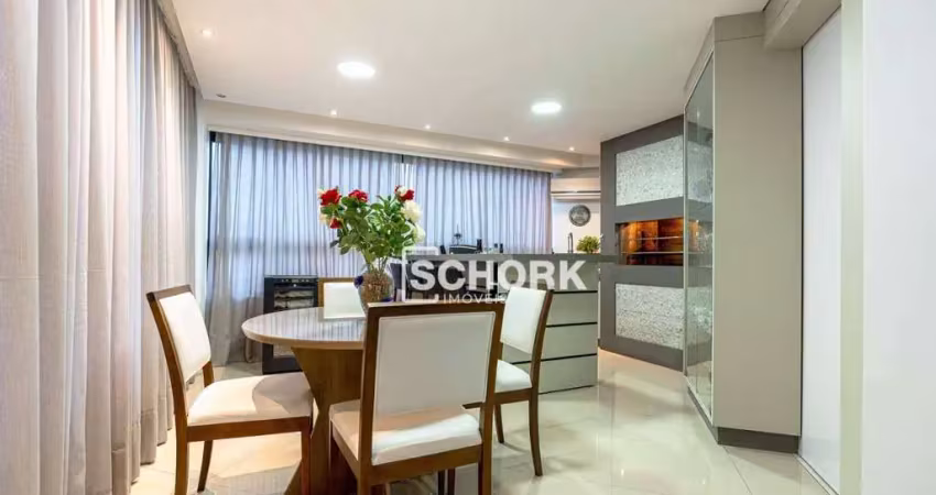 Apartamento com 3 dormitórios à venda, 184 m² por r$ 1.380.000,00 - jardim blumenau - blumenau/sc
