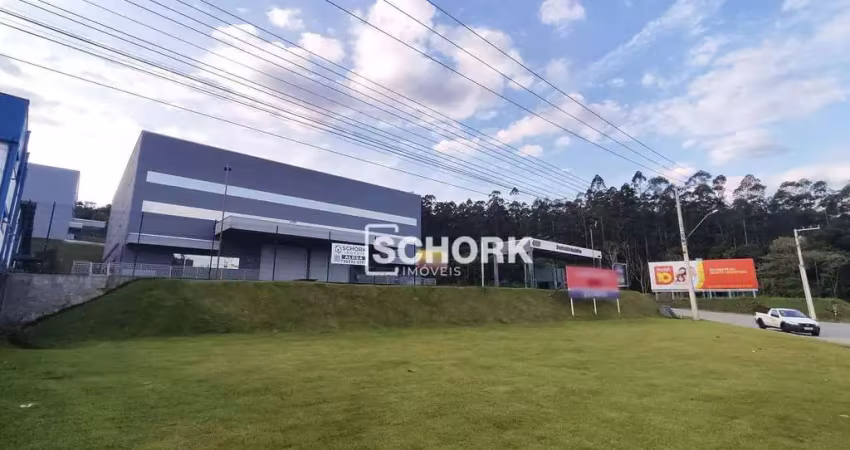 Galpão para alugar, 1753 m² por r$ 45.017,54/mês - encano do norte - indaial/sc