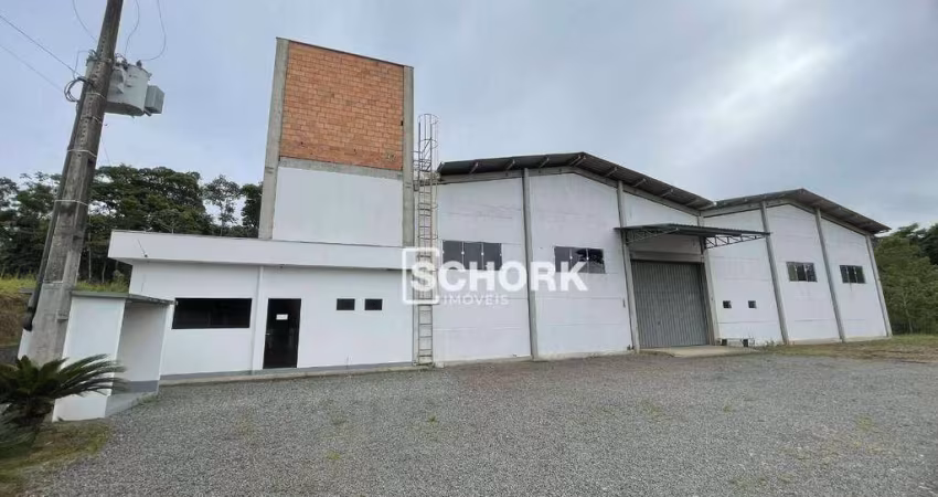 Galpão para alugar, 1180 m² por R$ 25.056,48/mês - Encano Do Norte - Indaial/SC