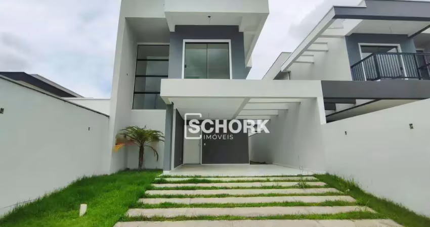 Casa com 3 dormitórios à venda, 121 m² por r$ 520.000,00 - benedito - indaial/sc