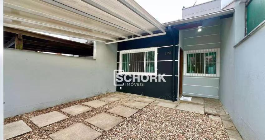 Casa com 2 dormitórios para alugar, 59 m² por R$ 1.776,25/mês - Velha Central - Blumenau/SC