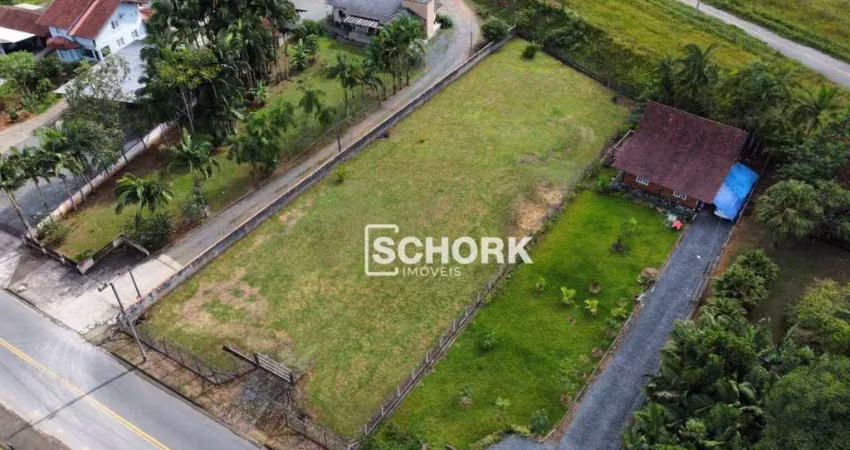 Terreno à venda, 1600 m² por r$ 550.000,00 - rega dois - pomerode/sc