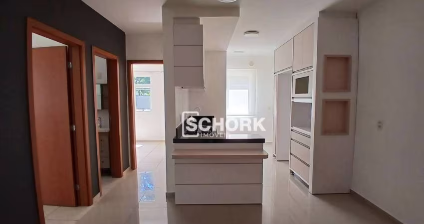 Apartamento com 2 dormitórios para alugar, 57 m² por R$ 1.625,00/mês - Itoupava Central - Blumenau/SC