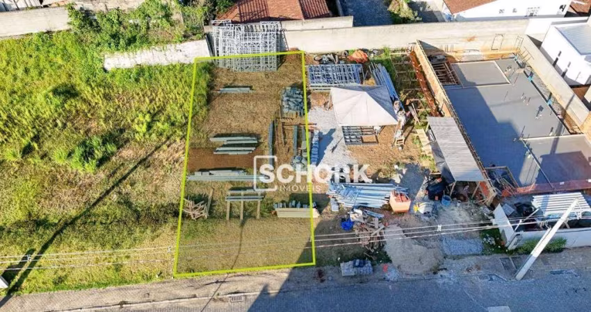 Terreno à venda, 298 m² por R$ 430.000,00 - Velha - Blumenau/SC