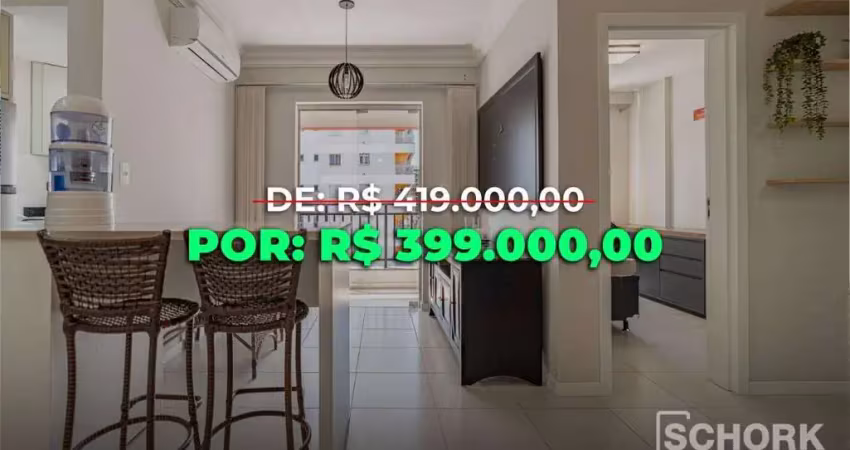 Apartamento com 2 dormitórios à venda, 54 m² por r$ 399.000,00 - escola agrícola - blumenau/sc