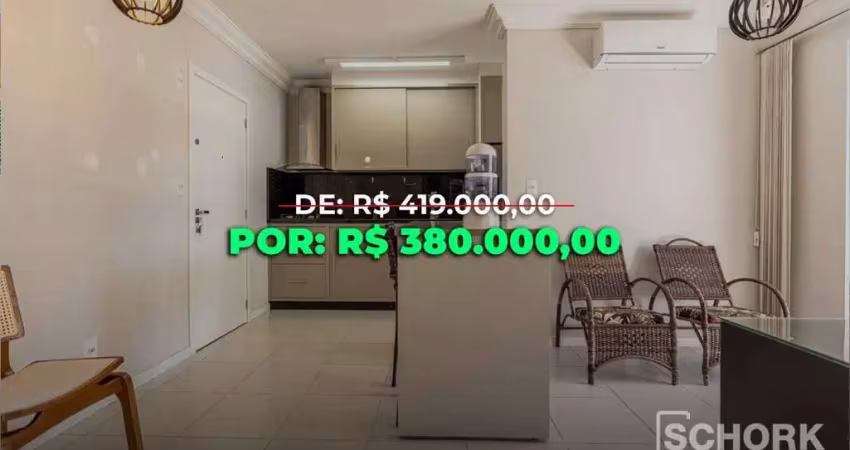 Apartamento com 2 dormitórios à venda, 54 m² por r$ 380.000,00 - escola agrícola - blumenau/sc