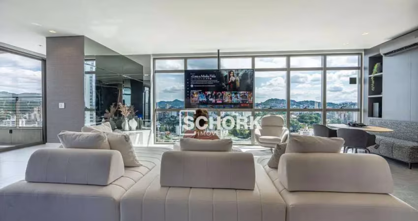 Cobertura com 2 dormitórios à venda, 204 m² por r$ 3.500.000,00 - victor konder - blumenau/sc