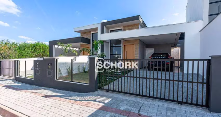 Casa com 3 dormitórios à venda, 105 m² por r$ 470.000,00 - benedito - indaial/sc