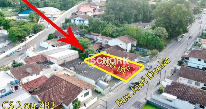 Terreno à venda, 308 m² por R$ 480.000,00 - Escola Agrícola - Blumenau/SC