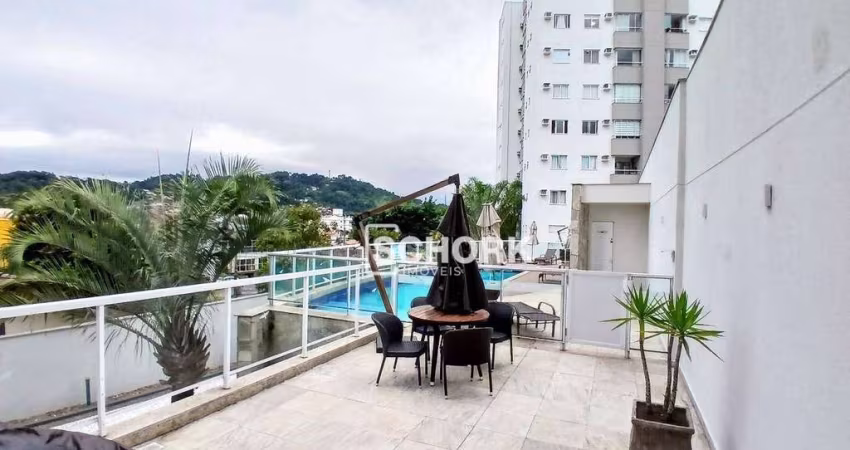 Apartamento com 3 dormitórios para alugar, 94 m² por R$ 3.559,00/mês - Velha - Blumenau/SC