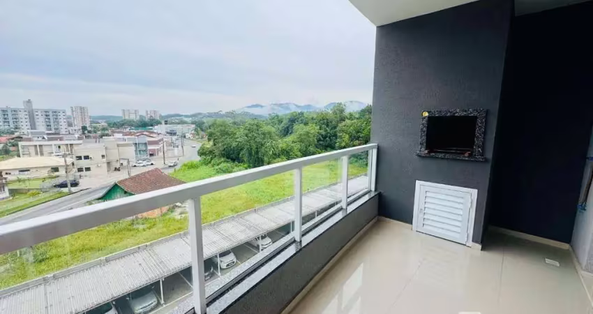 Apartamento com 2 dormitórios à venda, 64 m² por r$ 350.000,00 - itoupava central - blumenau/sc
