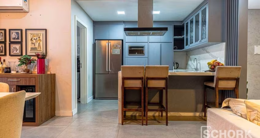 Apartamento com 3 dormitórios para alugar, 124 m² por R$ 4.138,47/mês - Itoupava Central - Blumenau/SC
