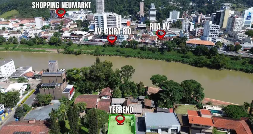 Terreno à venda, 360 m² por r$ 750.000,00 - ponta aguda - blumenau/sc