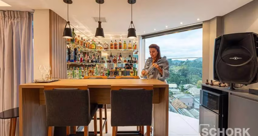 Cobertura com 3 dormitórios à venda, 388 m² por r$ 1.350.000,00 - itoupava seca - blumenau/sc