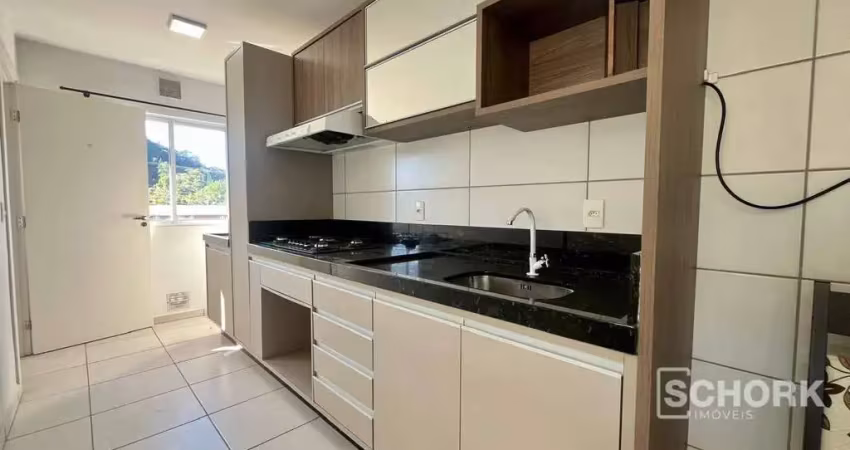 Apartamento com 2 dormitórios para alugar, 70 m² por r$ 2.199,00/mês - itoupavazinha - blumenau/sc