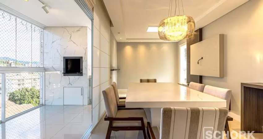 Apartamento com 2 dormitórios para alugar, 100 m² por r$ 3.920,00/mês - escola agrícola - blumenau/sc