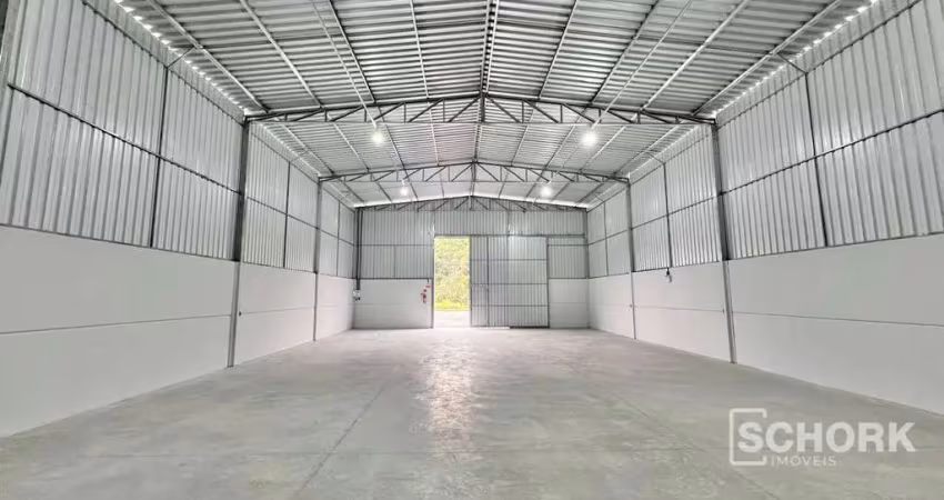 Galpão para alugar, 300 m² por r$ 7.523,38/mês - fidélis - blumenau/sc