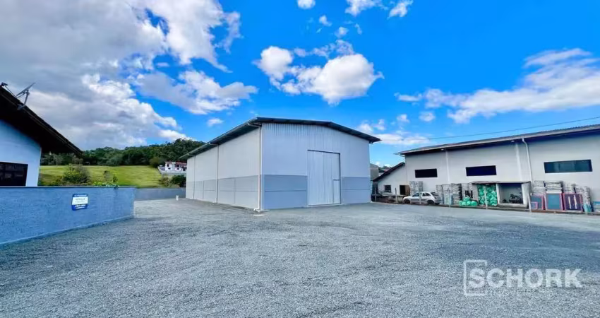 Galpão para alugar, 300 m² por r$ 8.923,38/mês - fidélis - blumenau/sc
