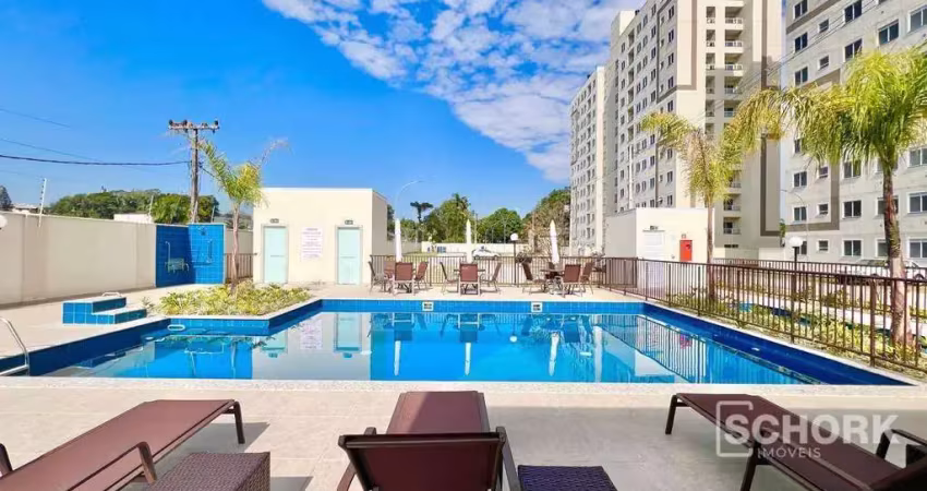 Apartamento com 2 dormitórios para alugar, 44 m² por r$ 1.600,00/mês - badenfurt - blumenau/sc