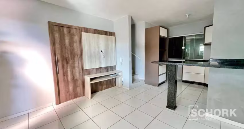 Sobrado com 2 dormitórios para alugar, 80 m² por r$ 2.038,77/mês - itoupava central - blumenau/sc