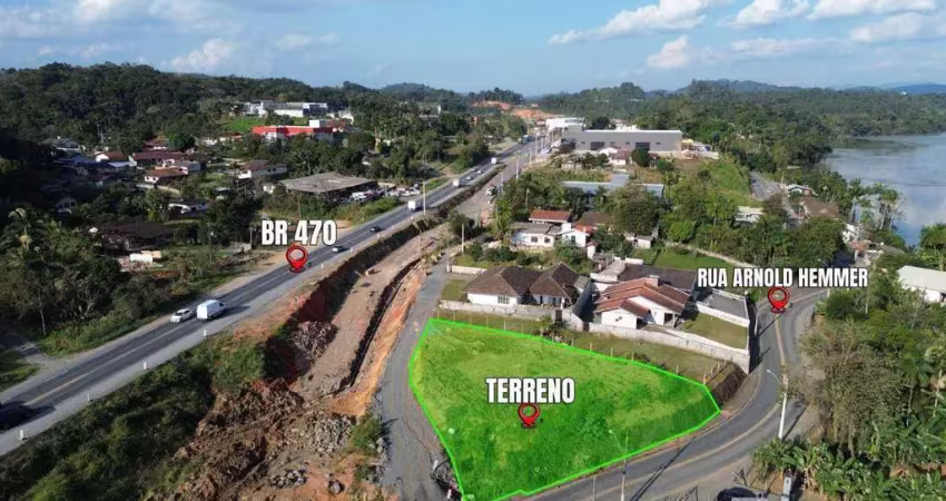 Terreno à venda, 827 m² por r$ 890.000,00 - badenfurt - blumenau/sc