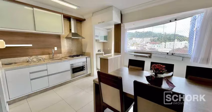 Apartamento com 2 dormitórios para alugar, 80 m² por r$ 3.248,22/mês - garcia - blumenau/sc